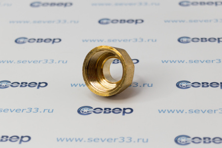 Переходник, латунь, внутренняя/наружная резьба 3/4"х1/2", желтый, RTP  | Продажа, монтаж и обслуживание холодильного оборудования | Север33