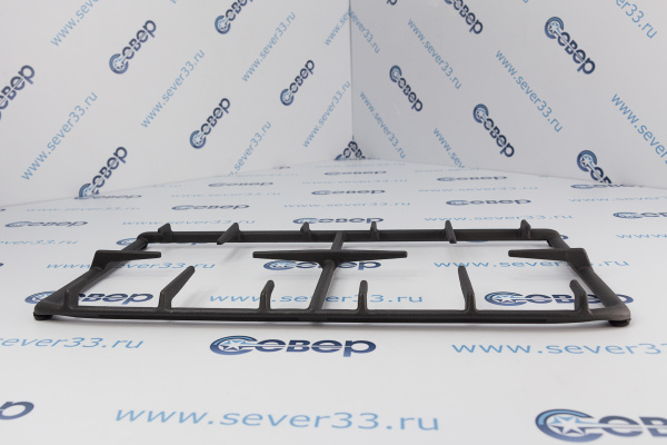 Решетка стола GEFEST мод. 3200, 5100, 5102, 5300, чугунная, на 2 конфорки (440230 мм)_3