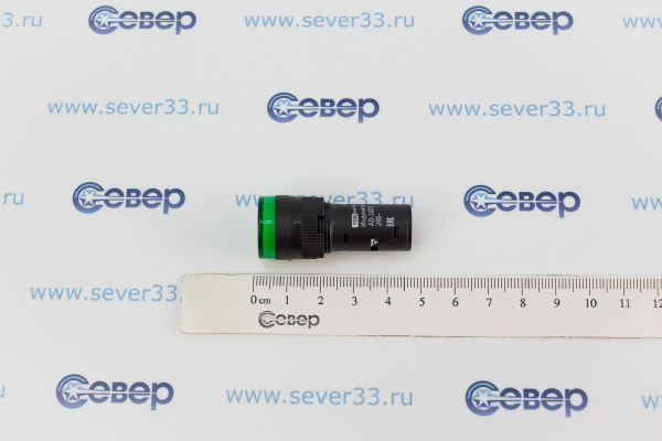 Арматура светосигнальная AD-16DS 24В (зеленая) TDM_2