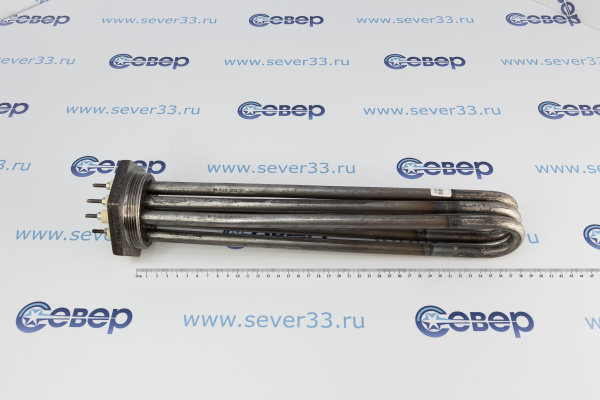 Блок ТЭНов 9000W, L350мм, D74мм, G 2,5_3