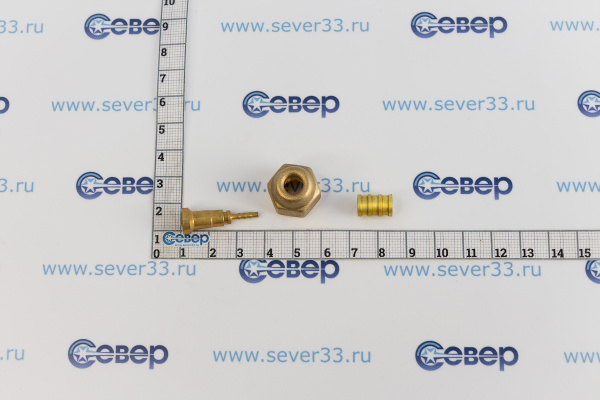Штуцер прямой COLD-FLEX прямой DN2 14 CF-101_2