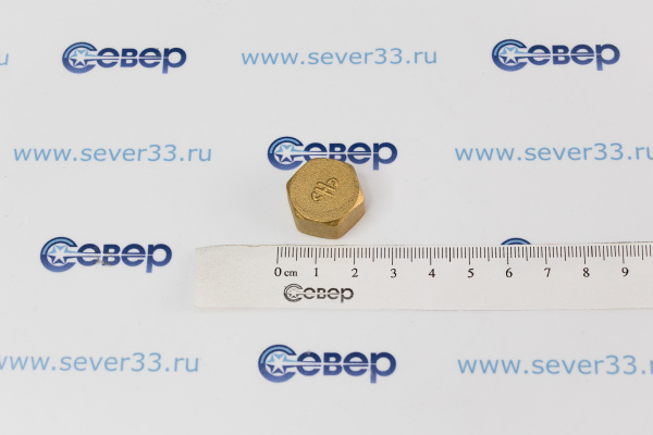 Заглушка на трубу Ø 38 резьбовая_1
