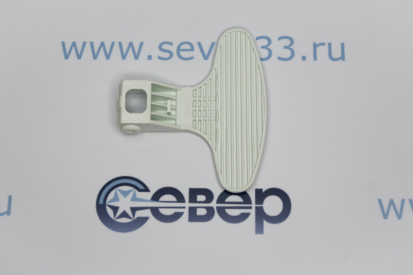 Ручка люка BEKO 2821580100 (оригинал, белая)_2e
