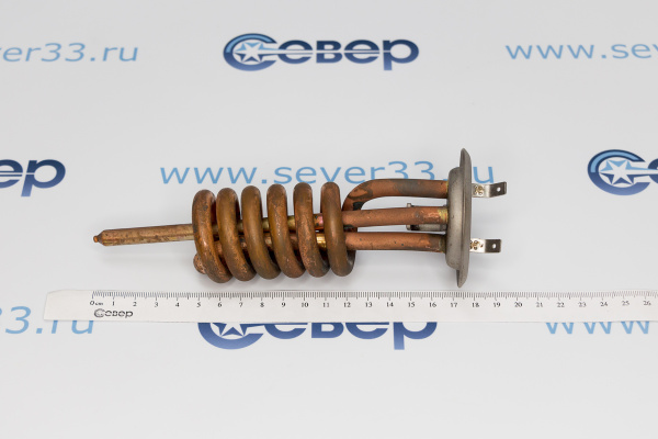Нагрев. элемент ИТА RF64 2,0 кВт.(медн.) под раъём, 173мм_4e