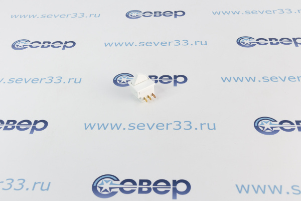 Кнопка двери шокер Полаир CR10G- 41065149100d ВЫКЛЮЧАТЕЛЬ КЛАВИШНЫЙ НС-050К 5А1 220В (без фиксации)_2