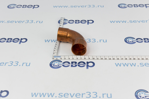 Отвод медный 35 мм 90 гр._3