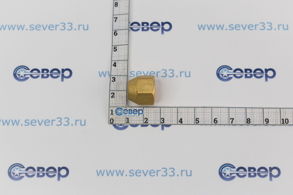 Гайка Danfoss латунная 516 литая_3