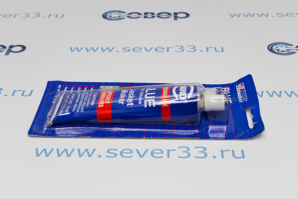 Герметик силиконовый 85гр ABRO, синий_2e