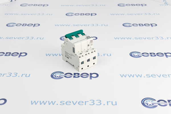 Выключатель автоматический Dekraft 3P C 10А ВА-103 4.5кА_2