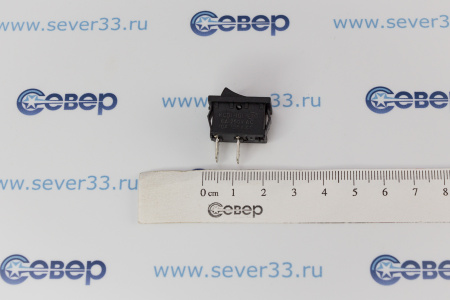 Переключатель KCD1-101-C3-B/2P on-off Черный | Продажа, монтаж и обслуживание холодильного оборудования | Север33