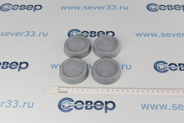Антивибрационные подставки Ozone CMA-13G, серые круглые_3