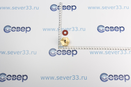 Штуцер AD41 азот/кислород sae 1/4 | Продажа, монтаж и обслуживание холодильного оборудования | Север33