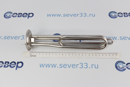 ТЭН RF 1500W, ИТА, нерж, Ø64, М4, клеммы под разъем, L240мм, 220V | Продажа, монтаж и обслуживание холодильного оборудования | Север33