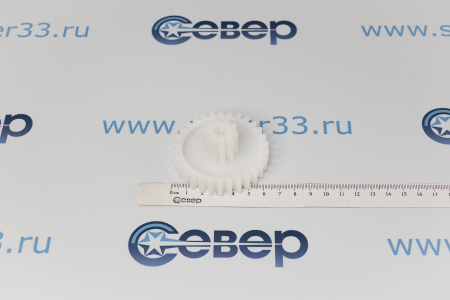 Шестерня мясорубки Polaris средняя PMG1835A 10/30 прямых зубьев, D64/23,H30/13,d=8mm 42c | Продажа, монтаж и обслуживание холодильного оборудования | Север33
