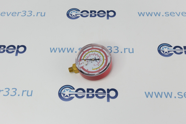 Манометр VALUE CBH 68мм 22,134a.410a, 407c высокое давление (55bar-800psi)_2