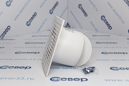 AURA 5C, Вентилятор осевой вытяжной с обратным клапаном D 125	 | Продажа, монтаж и обслуживание холодильного оборудования | Север33