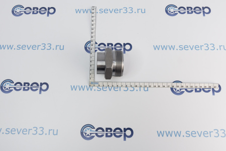 Адаптер SCHWEISSNIPPEL 21/4"-12 UN-15/8" ODS SW24 с прокладкой | Продажа, монтаж и обслуживание холодильного оборудования | Север33
