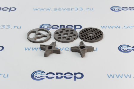 Комплект ножей и решеток к мясорубкам М-50С,М-75,МИМ-80 | Продажа, монтаж и обслуживание холодильного оборудования | Север33