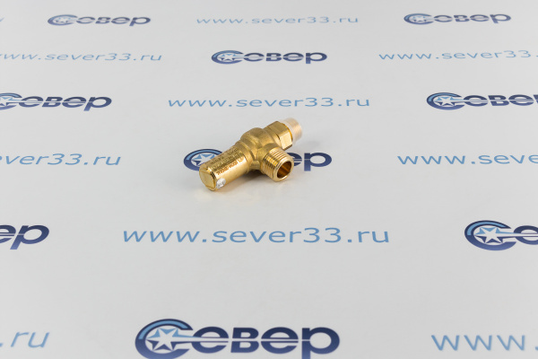 Клапан сброса давления NPT D 7СS 38 GAS 12, brass, PTFE (-196+250) - 30 бар_3