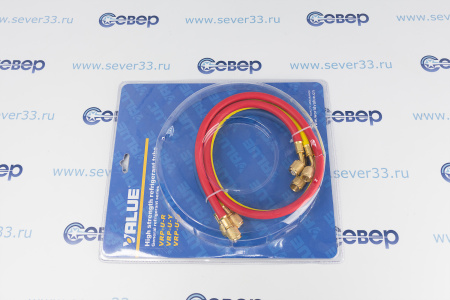 Шланг заправочный 90 см VRP-U (компл. 3 шт.)  R410 | Продажа, монтаж и обслуживание холодильного оборудования | Север33