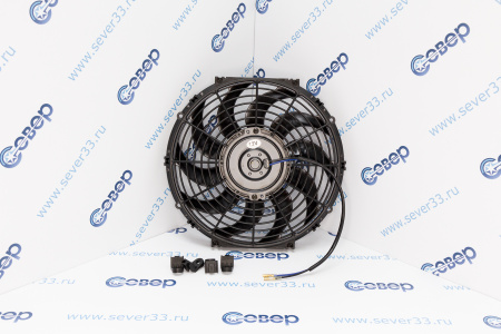Вентилятор осевой для автомобильного кондиционера 12'' 12V PULL 100W "S" | Продажа, монтаж и обслуживание холодильного оборудования | Север33