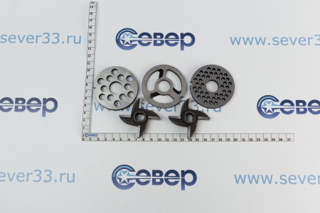 Комплект ножей к мясорубкам МИМ-80, М-75, 822 под бурт | Продажа, монтаж и обслуживание холодильного оборудования | Север33