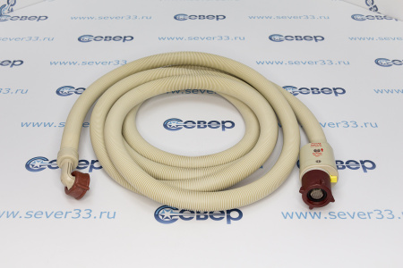 Шланг заливной с аквастопом  WPRO 4 m вз. C00385519 | Продажа, монтаж и обслуживание холодильного оборудования | Север33