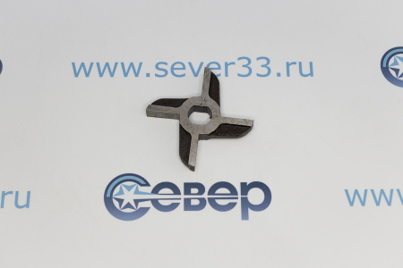Нож двусторонний для мясорубки МИМ-300 01.008 без бурта ТМ-32,ММ-250 | Продажа, монтаж и обслуживание холодильного оборудования | Север33