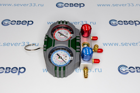 Коллектор двухвентильный Hongsen R22/134/404/407 HS-S60-101 | Продажа, монтаж и обслуживание холодильного оборудования | Север33