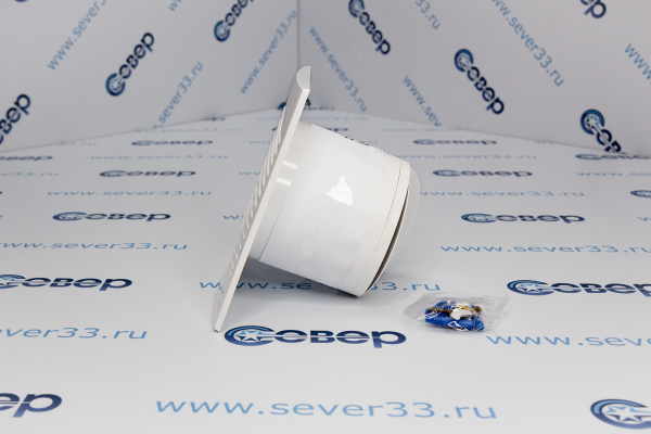 SLIM 4C, Вентилятор осевой вытяжной с обратным клапаном D 100_2e