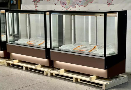 Холодильная витрина Glacier Аква стандарт 1,2 (+2…+8 ºС) | Продажа, монтаж и обслуживание холодильного оборудования | Север33