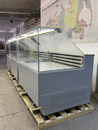 Холодильная витрина Glacier Наоми стандарт 1,5 (-6…+6 ºС) | Продажа, монтаж и обслуживание холодильного оборудования | Север33