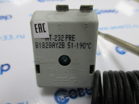 Терморегулятор NT-232 PRE(Аналог EGO 55.13039.310-190 С) рег.51-190С 16А/400V кап.1,58 м | Продажа, монтаж и обслуживание холодильного оборудования | Север33