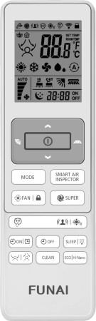 Сплит-система Funai EMPEROR SMART EYE FULL DC 2024 RACI-EM35HP.D05 Inverter | Продажа, монтаж и обслуживание холодильного оборудования | Север33