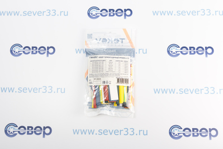 Набор термоусадочной трубки 4,0/2,0 6/3, 8/4, 10/5, 12/6 набор (7 цветов по 1 шт. 100мм) TDM | Продажа, монтаж и обслуживание холодильного оборудования | Север33