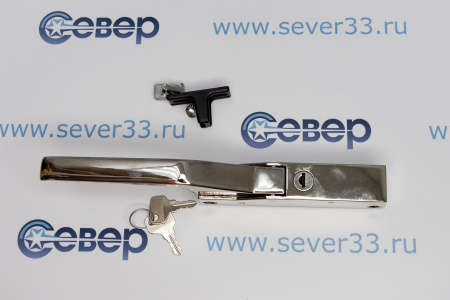 Ручка FS.245 с ключом SE.SI хром | Продажа, монтаж и обслуживание холодильного оборудования | Север33