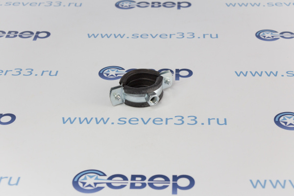 Хомут с рез. 1 (32-35 мм) М8 (шпилька+дюбель)_4