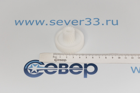 Шестерня мясорубки Polaris PLR021 (SPL044) малая 16/55 косых зуб. D=46/18 H=35/12 d=8mm 41a | Продажа, монтаж и обслуживание холодильного оборудования | Север33