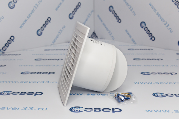 AURA 5C, Вентилятор осевой вытяжной с обратным клапаном D 125_2e