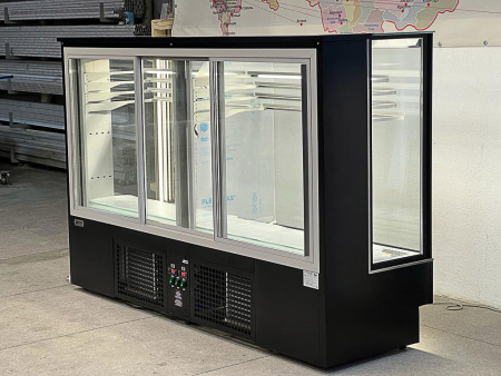 Холодильная витрина Glacier Мария плюс XL 2,0 (2 агрегата) (+2…+8 ºС) | Продажа, монтаж и обслуживание холодильного оборудования | Север33