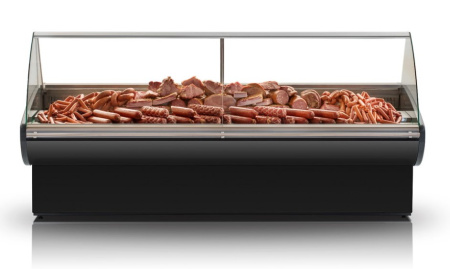 Холодильная витрина Cryspi Magnum Eco 2500 с боковинами (0...+7 ºС) | Продажа, монтаж и обслуживание холодильного оборудования | Север33