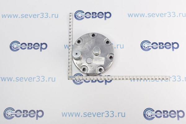 Крышка компрессора на Sanden 7Н RC-U0814, выходы - горизонтальные, O-Ring, 34-16UNF, 78-14UNF_2