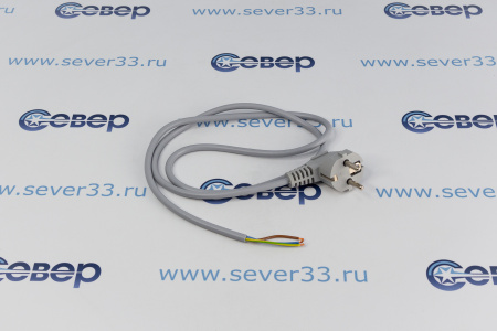 Шнур сетевой ПВС 3х0,75 1,2м серый | Продажа, монтаж и обслуживание холодильного оборудования | Север33