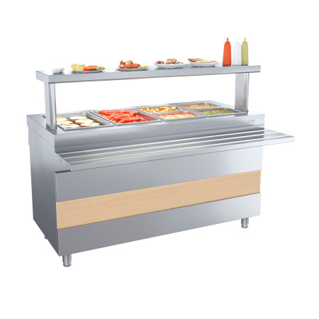 Мармит 2-х блюд Атеси М2-1500-02-С0 | Продажа, монтаж и обслуживание холодильного оборудования | Север33