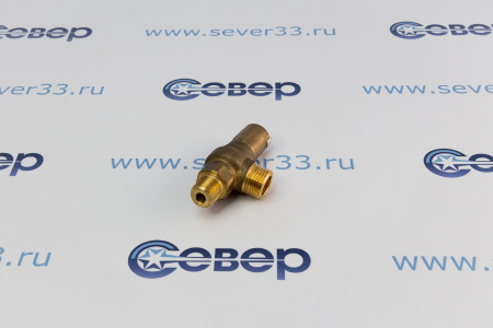 Клапан сброса давления угловой Gost NPT D 7/СS 3/8 GAS 1/2  28 бар | Продажа, монтаж и обслуживание холодильного оборудования | Север33