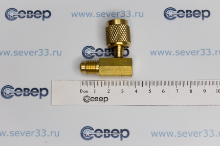 Переходник с R410А на R22 угловой Value | Продажа, монтаж и обслуживание холодильного оборудования | Север33