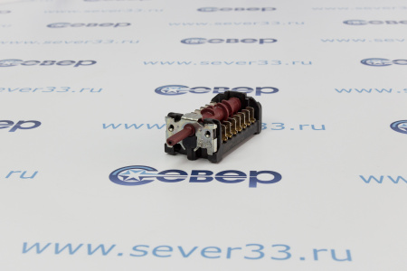 Переключатель плиты 263900054,870701К BEKO 7 поз. 23 мм (16А) | Продажа, монтаж и обслуживание холодильного оборудования | Север33