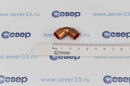 Угол медный 3/8 90 гр. | Продажа, монтаж и обслуживание холодильного оборудования | Север33