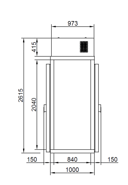 КХН-1,44 Minicella ММ 2 двери