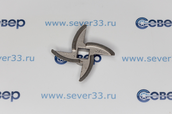 Нож для отечественных мясорубок (Помощница, Аксион, Бриз, Ротеп и др.) MRZ004_3